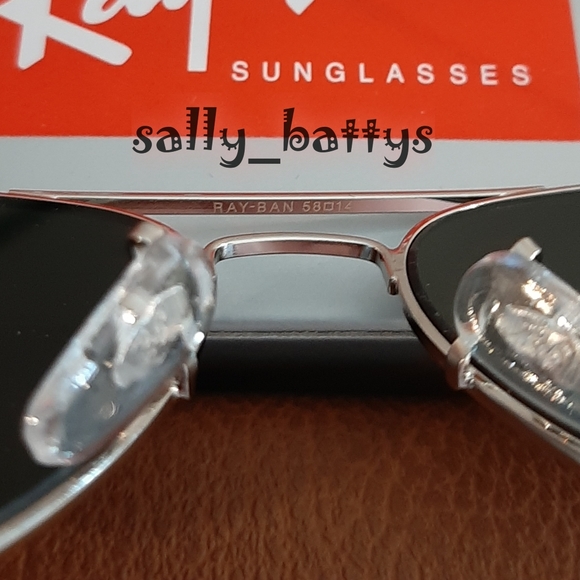 RayBan (Store Display) Aviator Pink Reflective Lenses RB3025 Mirror - Picture 7 of 12